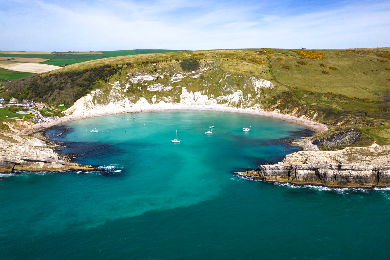 Lulworth Cove in Dorset