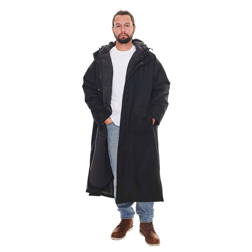 Mens full length parka coat deals