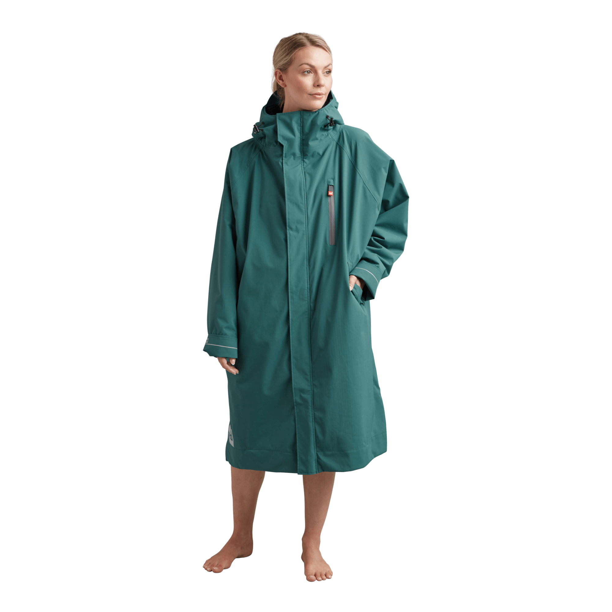 Women's Long Sleeve Dry Waterproof Changing Robe Alter EVO - Deep Teal