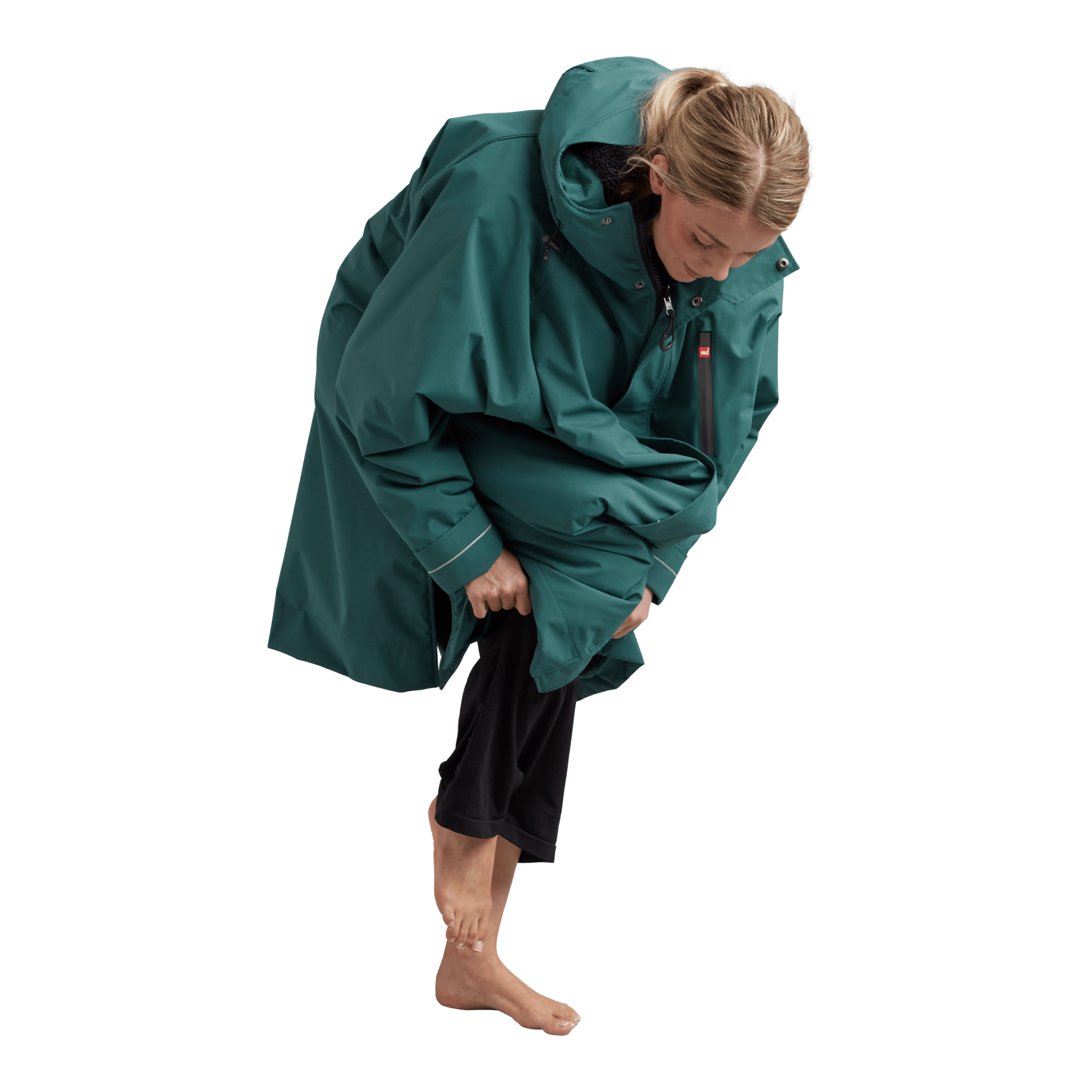 Women's Long Sleeve Dry Waterproof Changing Robe Alter EVO - Deep Teal