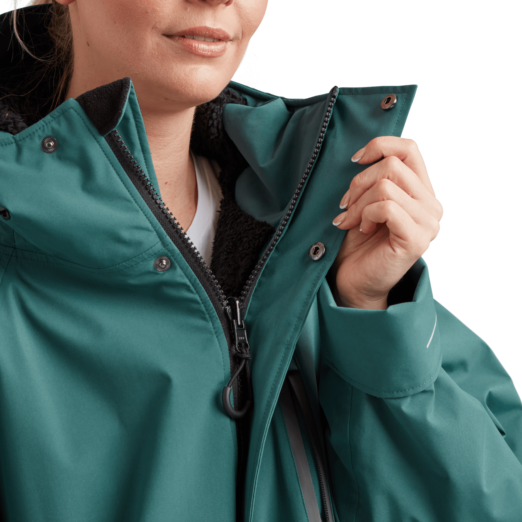 Women's Long Sleeve Dry Waterproof Changing Robe Alter EVO - Deep Teal