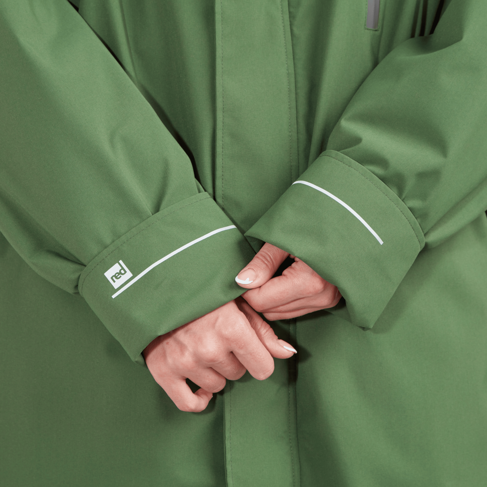Women's Long Sleeve Dry Waterproof Changing Robe Alter EVO - Forest Green