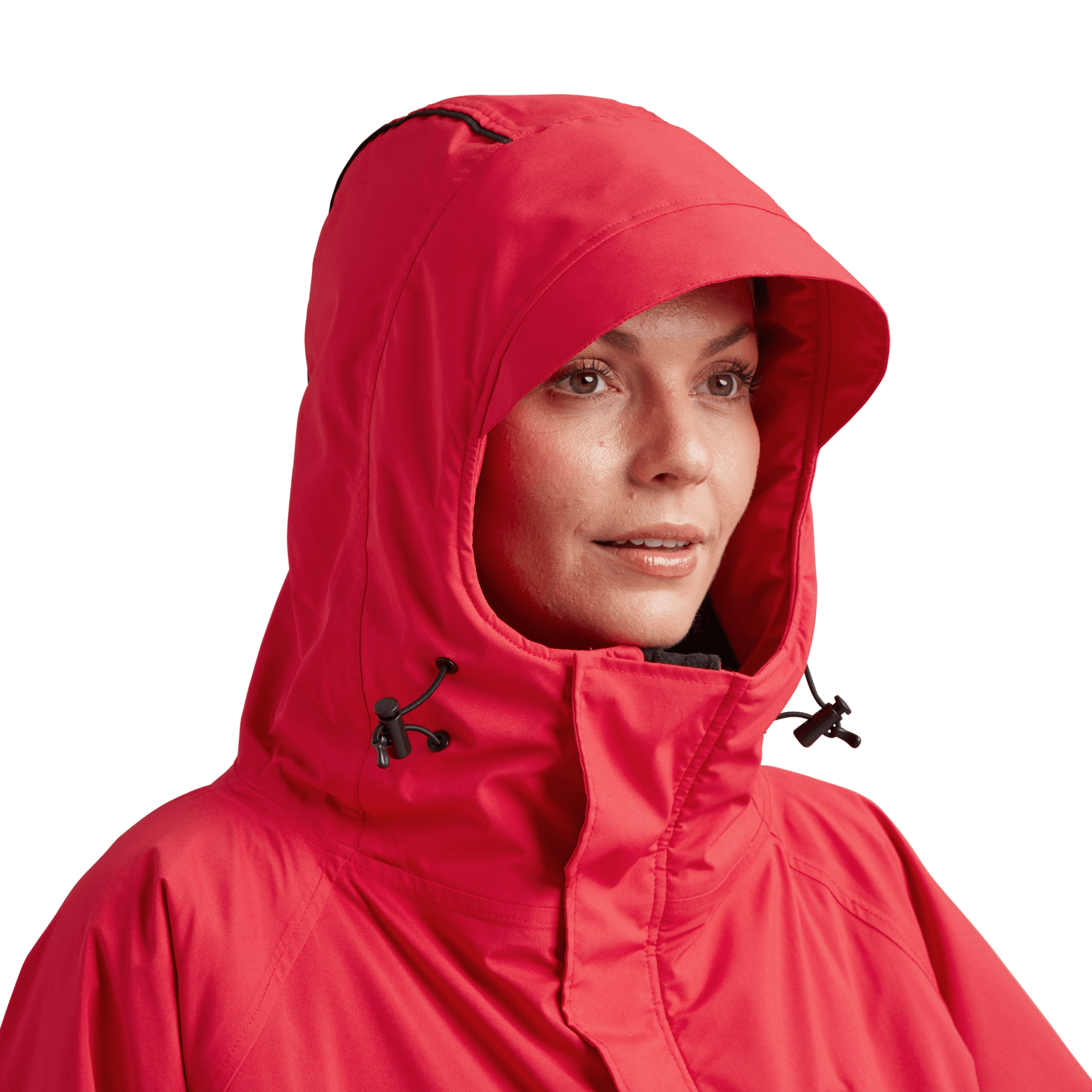 Women's Long Sleeve Dry Waterproof Changing Robe Alter EVO - Siren Red