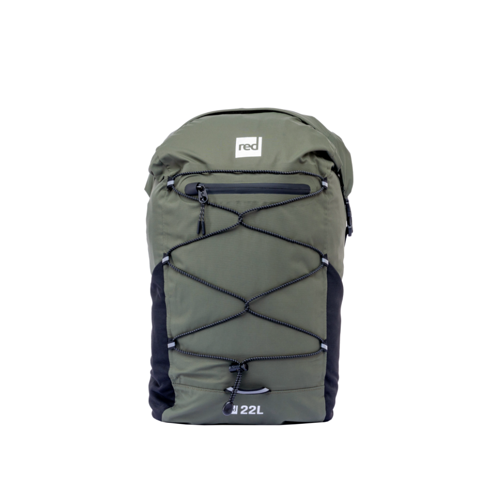 Lightweight Waterproof Backpack 22L Olive Green