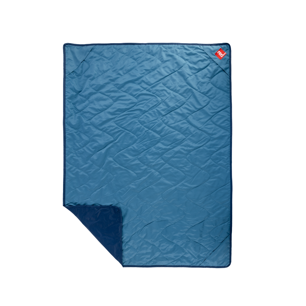 Quilted Lightweight Water-Resistant Adventure Blanket - Blue