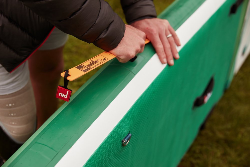 Man fitting Red Original RSS batten