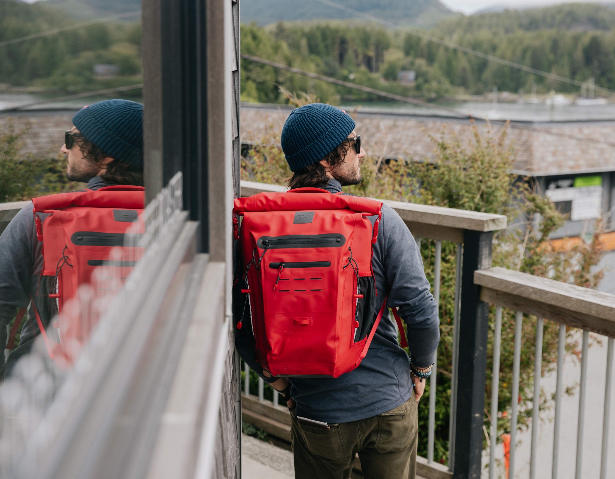 Why The Red Adventure Waterproof Backpack Is The Best Motorcycle Backpack