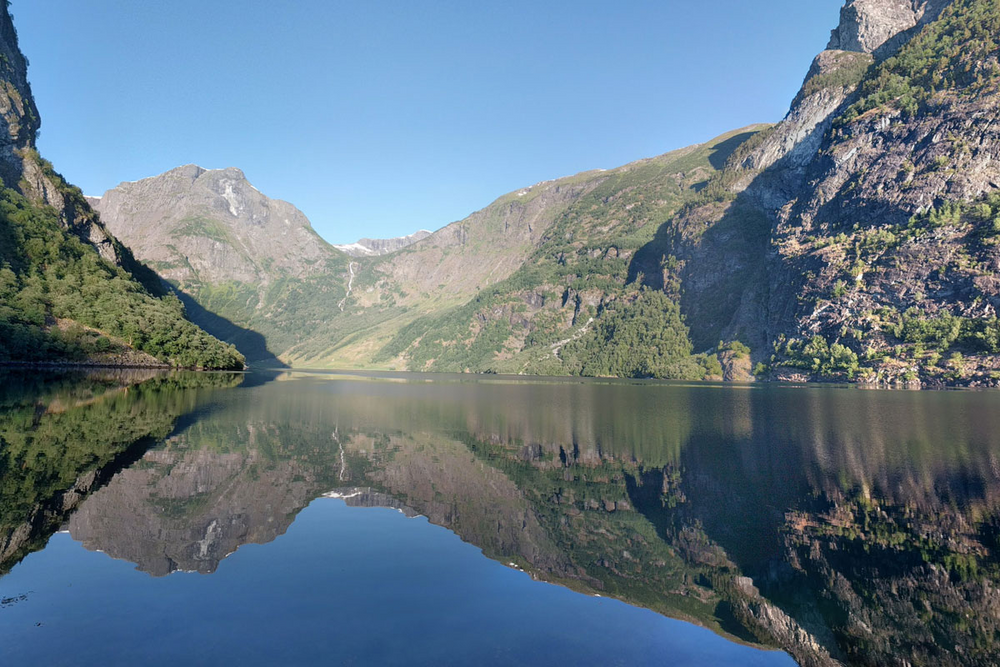 SUP in Norway, Nærøyfjord