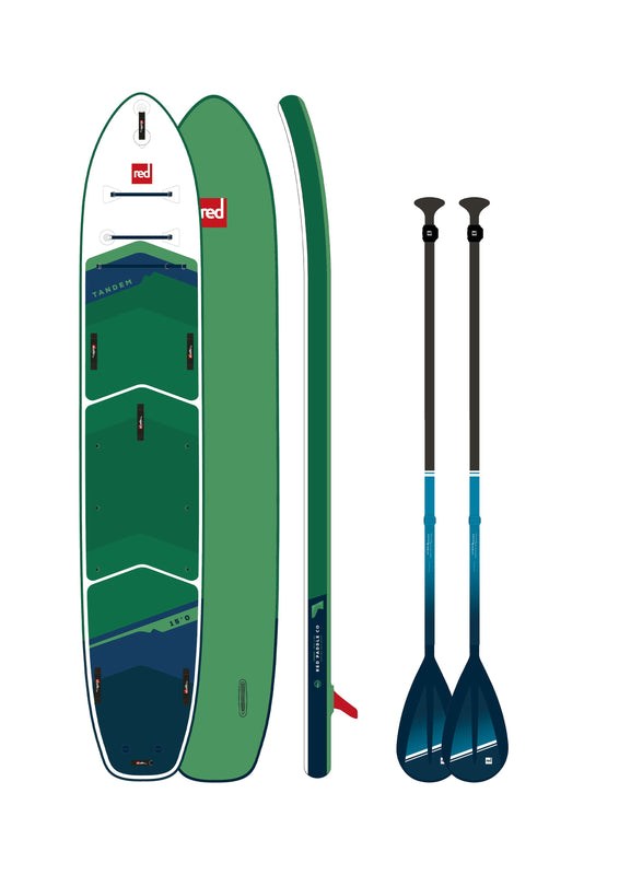 15'0" Tandem MSL Inflatable Paddle Board Package