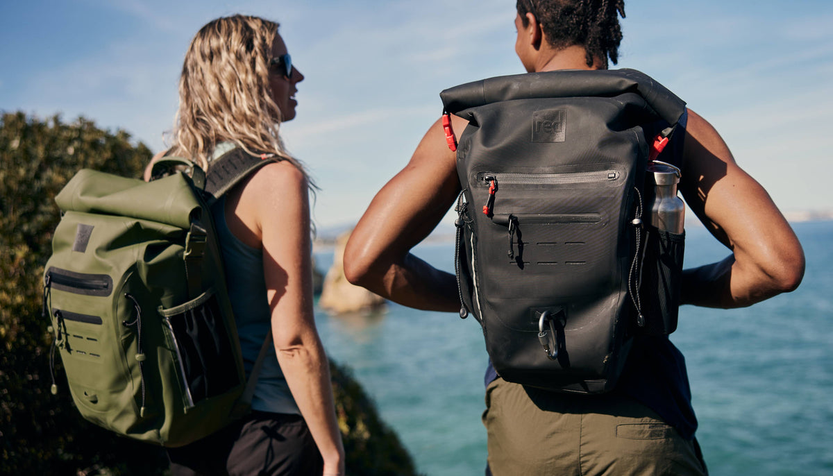Adventure Waterproof Backpack – Red Equipment - ROW