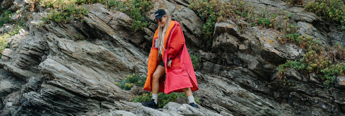 Women's Recovered Pro Change Robe EVO – Red Equipment - ROW
