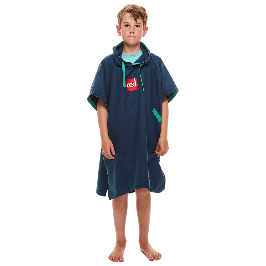 Kids’ Quick Dry Microfibre Changing Robe - Navy