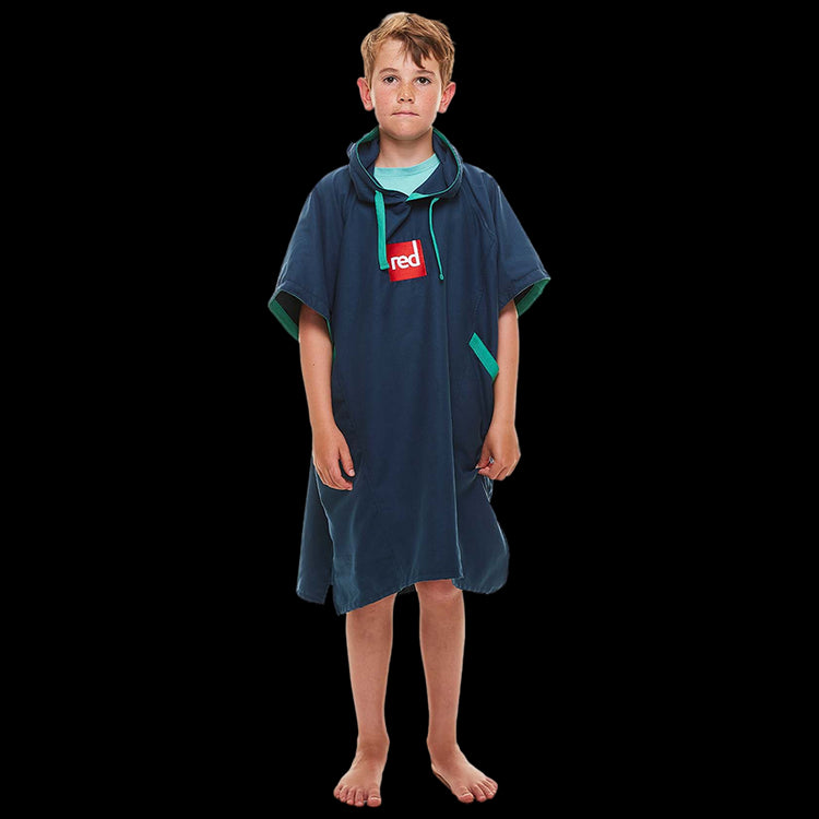 Kids Quick Dry Microfibre Changing Robe - Navy