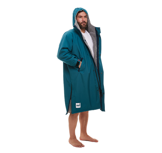 Men's Long Sleeve Pro Change Robe EVO - Teal