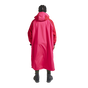 Men's Long Sleeve Recovered Pro Change Robe EVO - Fuchsia Pink / Red
