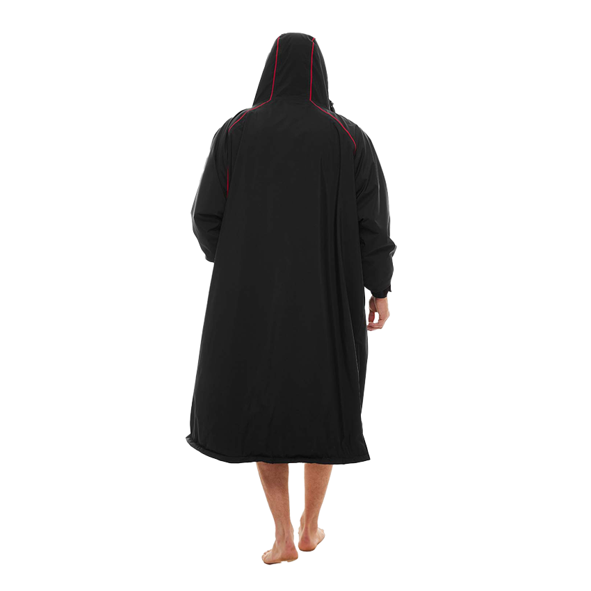 Men's Long Sleeve Pro Change Robe EVO - Black