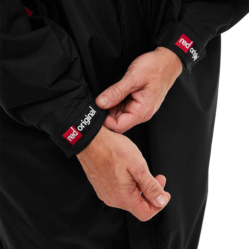 Men's Long Sleeve Pro Change Robe EVO - Black