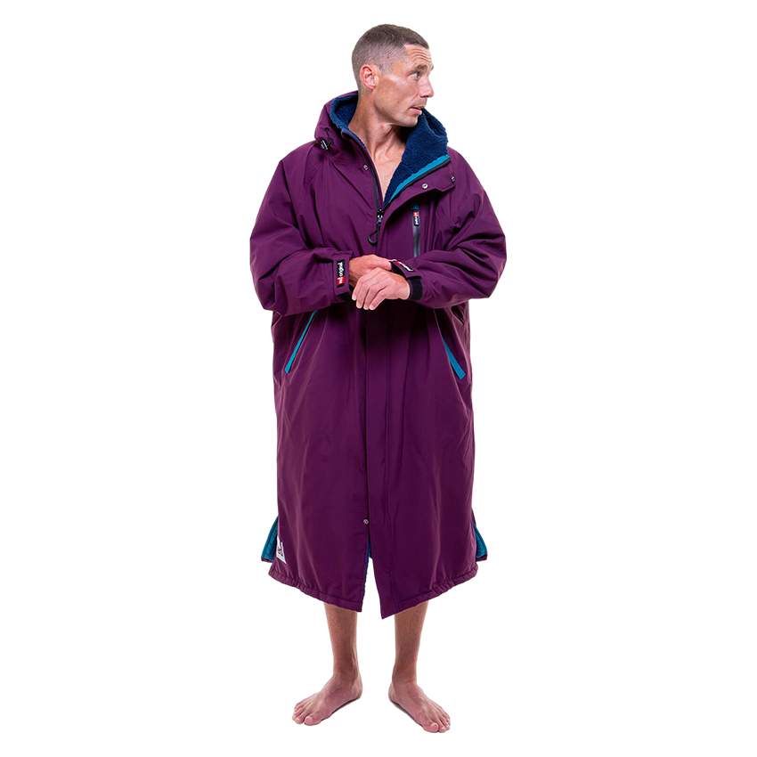 Men's Long Sleeve Pro Change Robe EVO - Mulberry Wine – Red Equipment - ROW