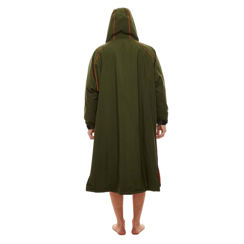 Men's Long Sleeve Pro Change Robe EVO - Parker Green