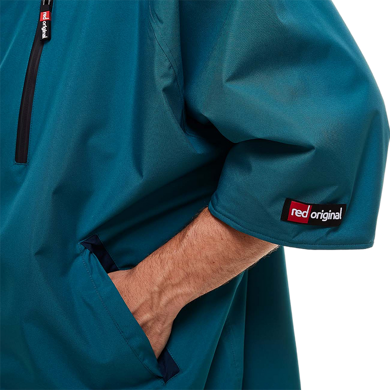 Men's Short Sleeve Pro Change Robe EVO - Teal