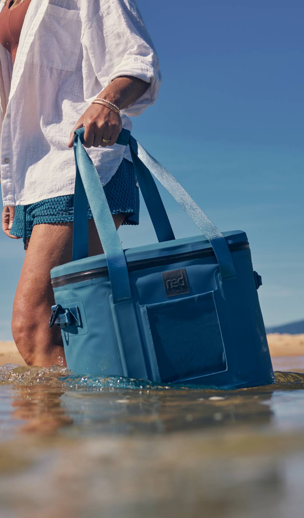 Red Equipment | Waterproof Soft Cooler Bag 18L - Storm Blue – Red