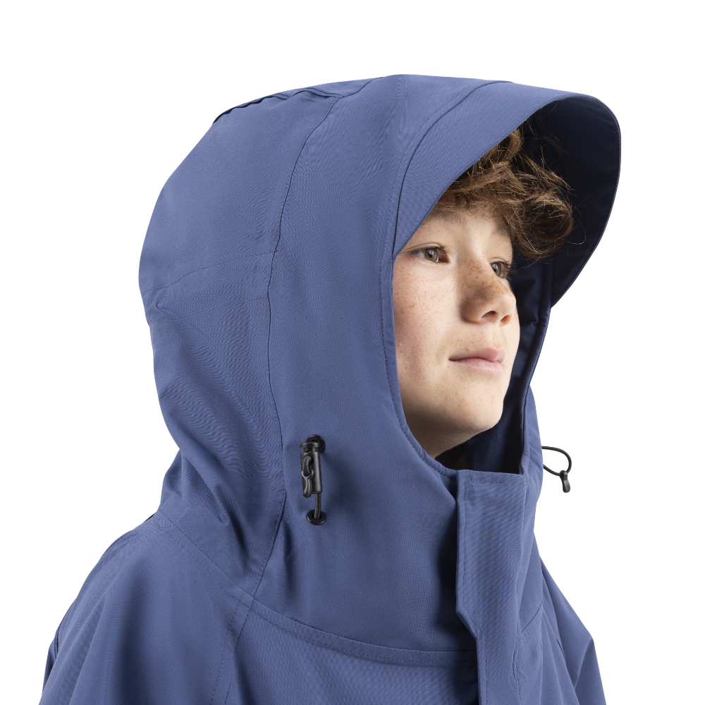 Kids’ Long Sleeve Waterproof Dry Changing Robe Alter EVO Pro - Admiral Blue