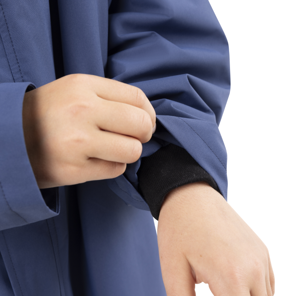 Kids’ Long Sleeve Waterproof Dry Changing Robe Alter EVO Pro - Admiral Blue