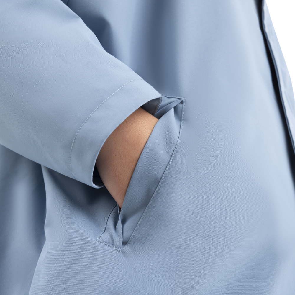 Kids’ Long Sleeve Waterproof Dry Changing Robe Alter EVO Pro - Alpine Blue