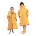 Kids’ Long Sleeve Waterproof Dry Changing Robe Alter EVO Pro - Bitter Orange