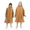 Kids’ Long Sleeve Waterproof Dry Changing Robe Alter EVO Pro - Caramel