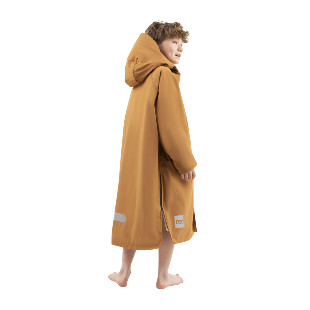 Kids’ Long Sleeve Waterproof Dry Changing Robe Alter EVO Pro - Caramel