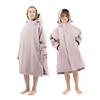 Kids’ Long Sleeve Waterproof Dry Changing Robe Alter EVO Pro - Salty Pink