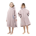 Kids’ Long Sleeve Waterproof Dry Changing Robe Alter EVO Pro - Salty Pink