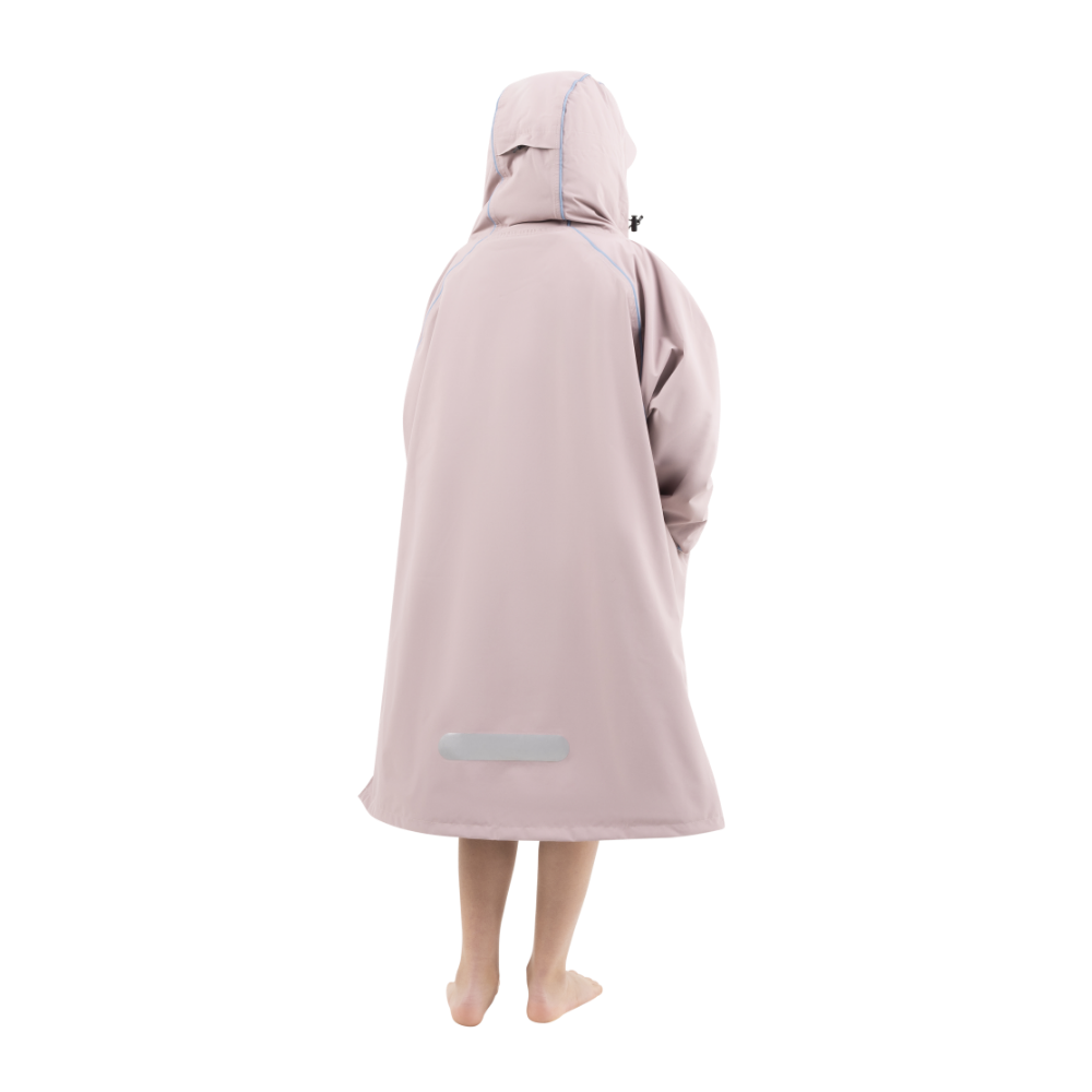 Kids’ Long Sleeve Waterproof Dry Changing Robe Alter EVO Pro - Salty Pink