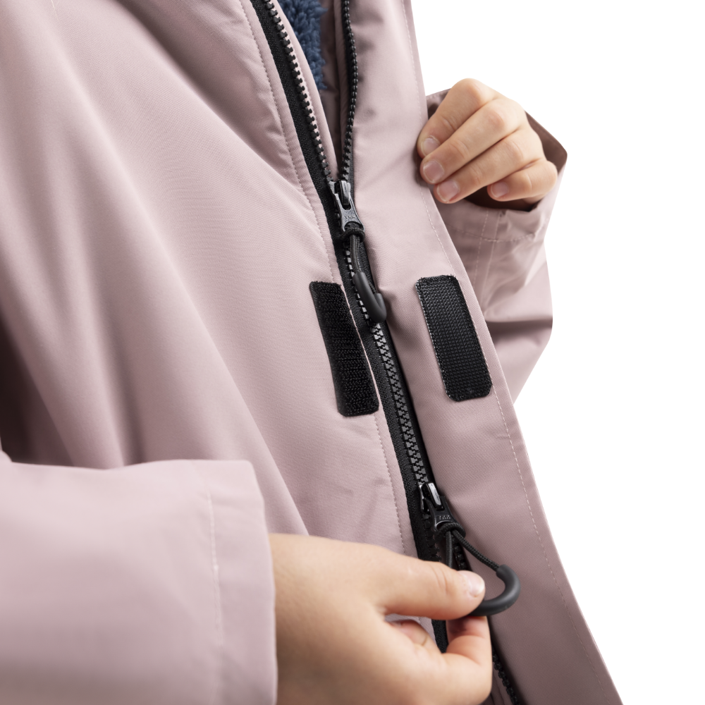 Kids’ Long Sleeve Waterproof Dry Changing Robe Alter EVO Pro - Salty Pink