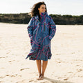 Women's Limited Edition Dry Waterproof Changing Robe Alter EVO Pro - Tidal Textures