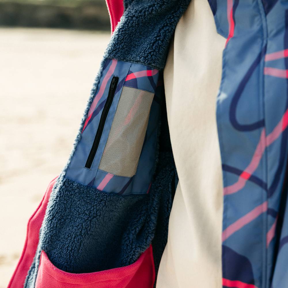 Men's Limited Edition Dry Waterproof Changing Robe Alter EVO Pro - Tidal Textures