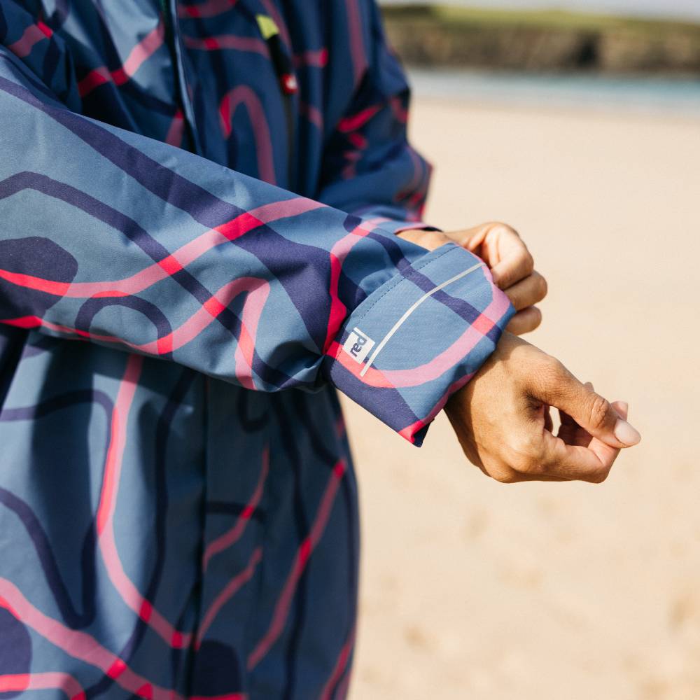 Women's Limited Edition Dry Waterproof Changing Robe Alter EVO Pro - Tidal Textures