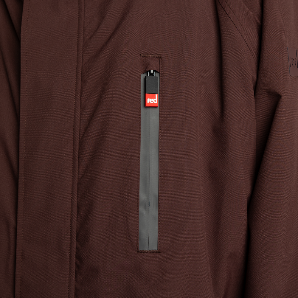 Men's Long Sleeve Dry Waterproof Changing Robe Alter EVO - Deep Chestnut