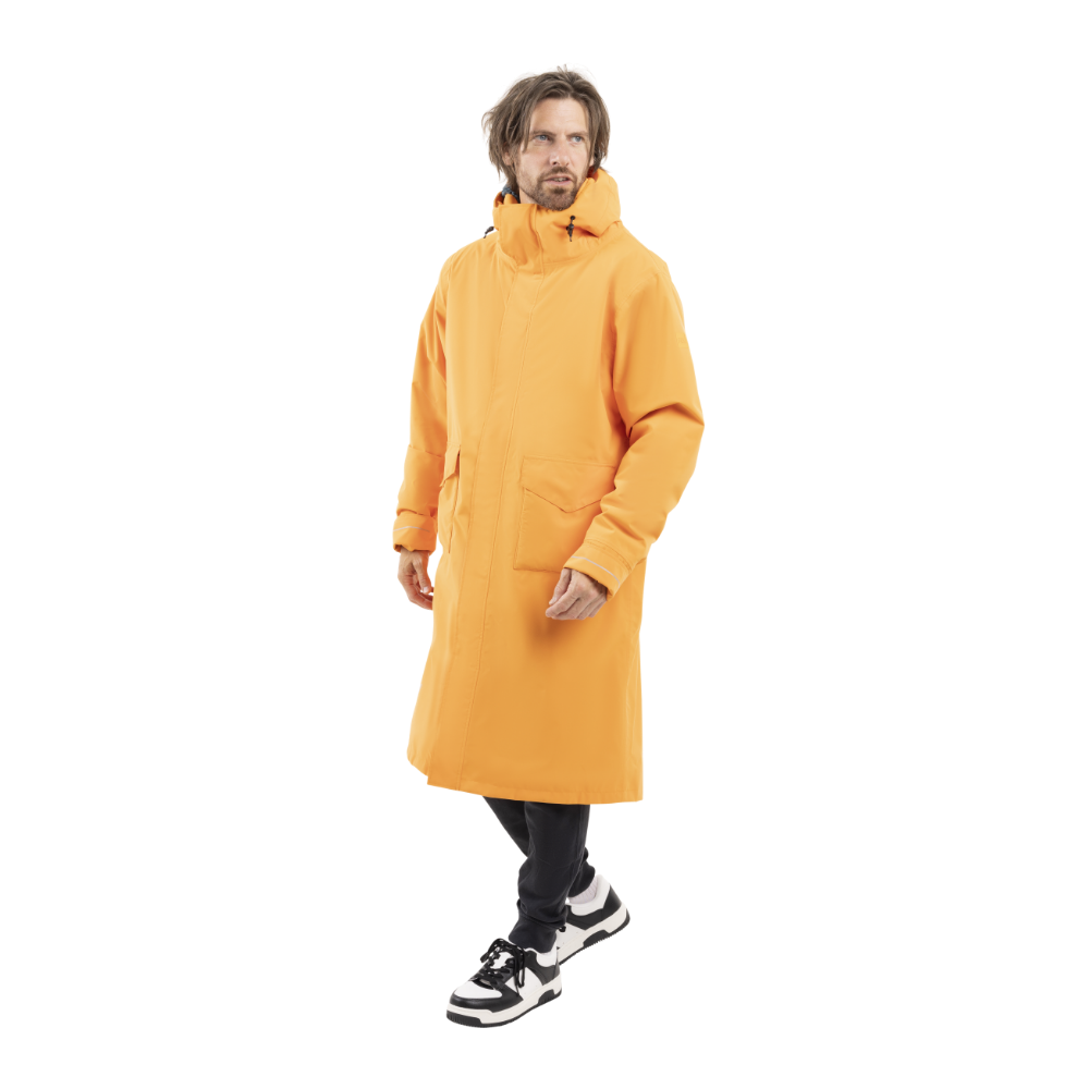 Men's EVO Pro Slimline Waterproof Parka Jacket - Bitter Orange
