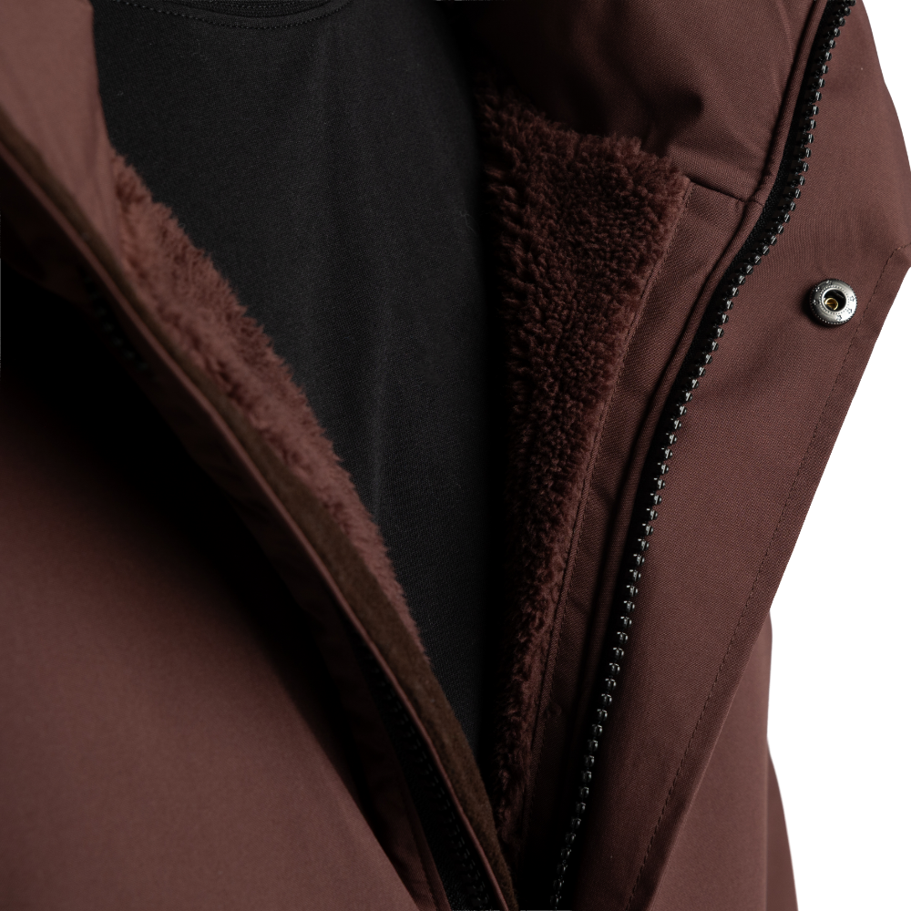 Men's EVO Pro Waterproof Parka Jacket - Deep Chestnut