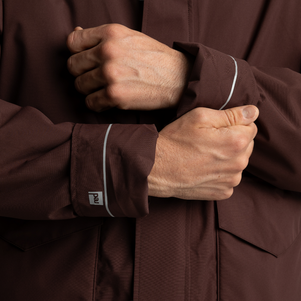 Men's EVO Pro Waterproof Parka Jacket - Deep Chestnut