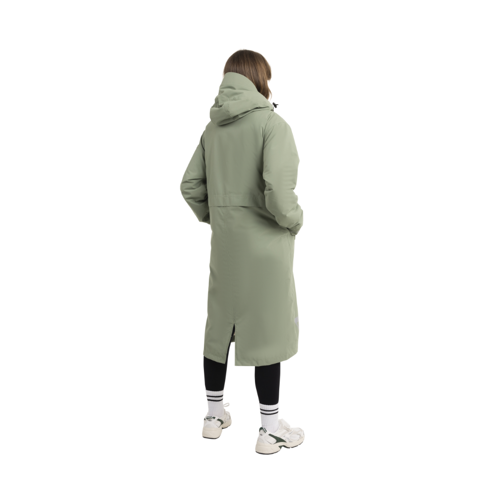 Women's EVO Pro Slimline Waterproof Parka Jacket - Sage Green