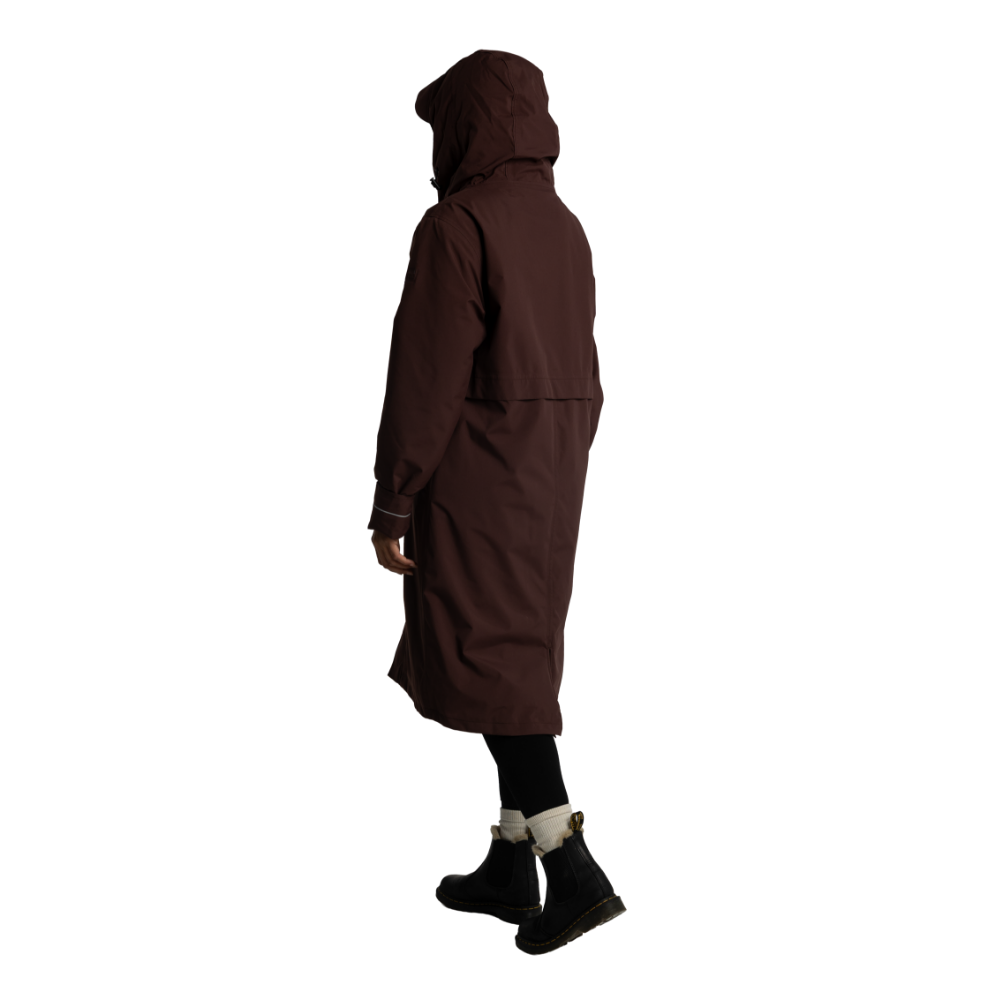 Women's EVO Pro Waterproof Parka Jacket - Deep Chestnut