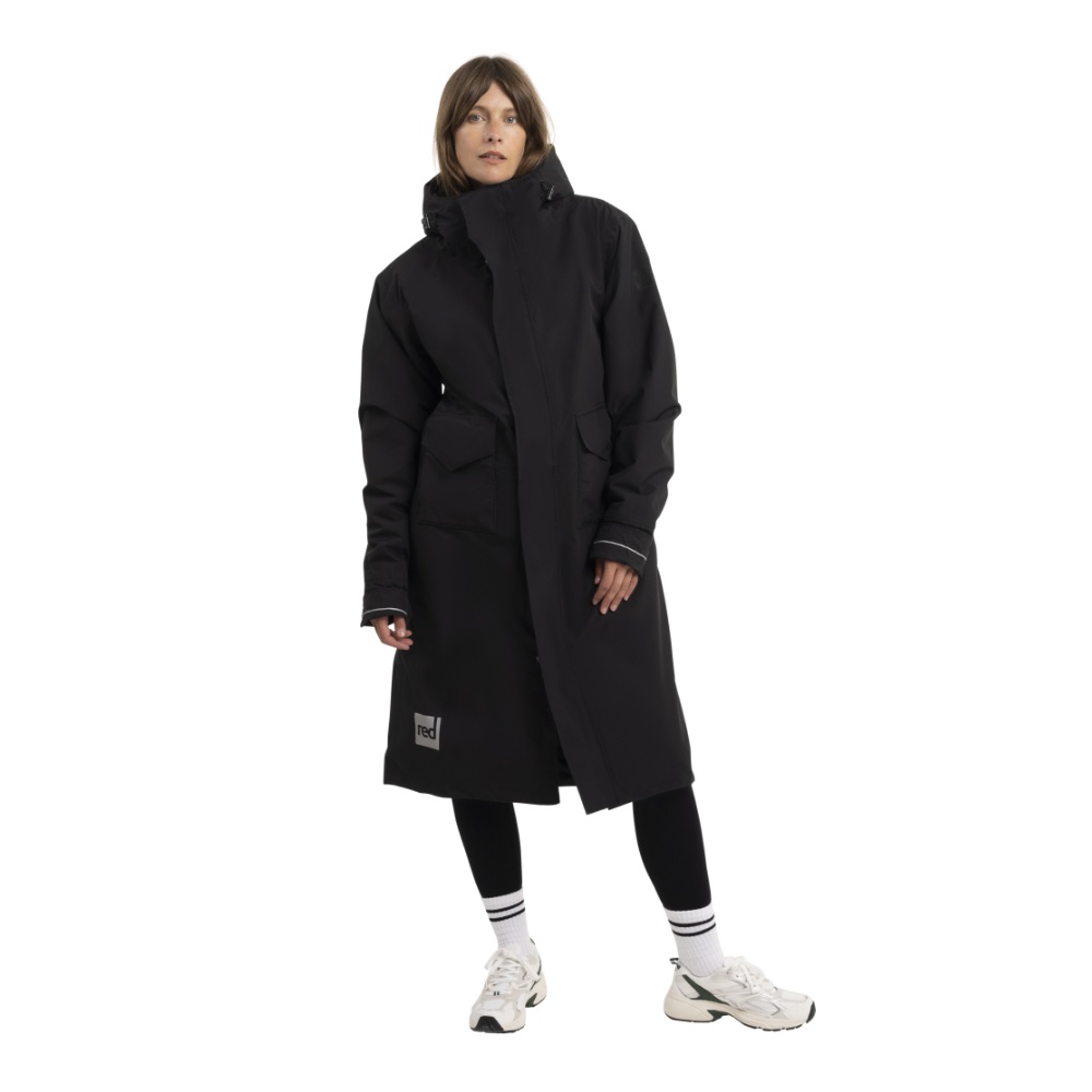 Women's EVO Pro Waterproof Parka Jacket - Stealth Black
