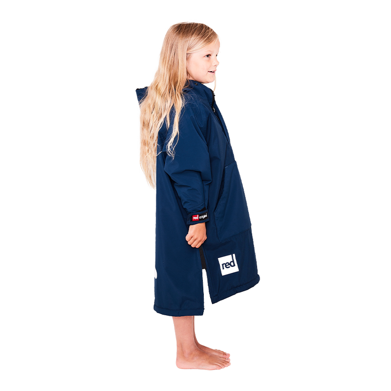 Kids Dry Poncho - Navy