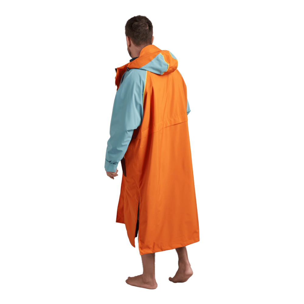 Men's Long Sleeve Recovered Dry Changing Robe Alter Evo - Orange