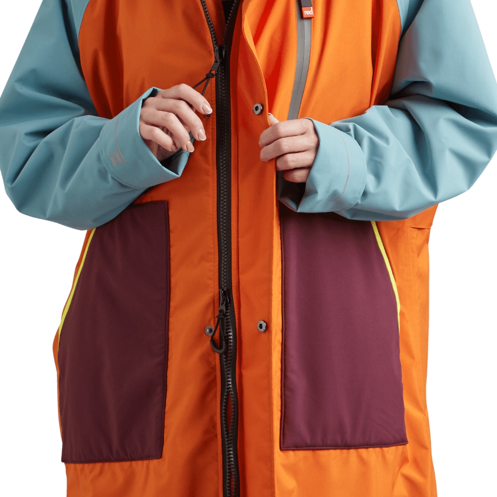 Women's Long Sleeve Recovered Dry Changing Robe Alter Evo - Orange