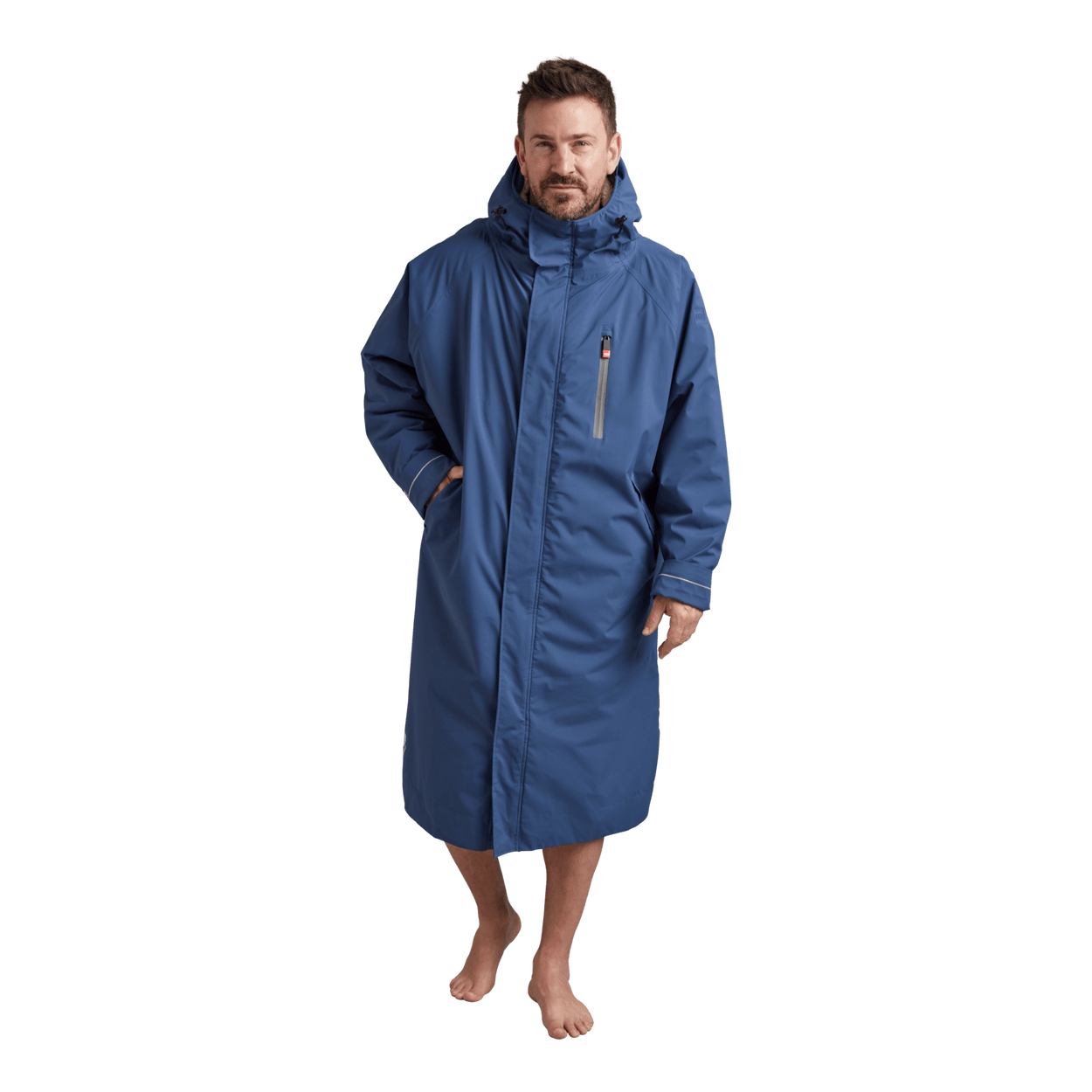 Men's Long Sleeve Dry Waterproof Changing Robe Alter EVO - Admiral Blue