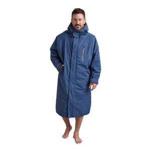 Men's Long Sleeve Waterproof Dry Changing Robe Alter Evo - Admiral Blue